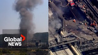 Explosion at Pennsylvania steel plant leaves at least 1 dead, multiple injured