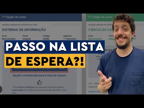 COMO ESCOLHER A MELHOR OPÇÃO PARA SER APROVADO NA LISTA DE ESPERA DO SISU 2025!