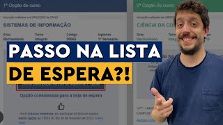 COMO ESCOLHER A MELHOR OPÇÃO PARA SER APROVADO NA LISTA DE ESPERA DO SISU 2025!