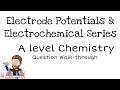 Electrode Potentials and Redox Reactions