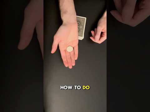 A Card Trick & Coin Trick?! #magic #tutorial #shorts #tricks