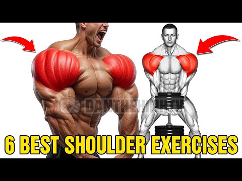 6 Shoulder Workout For Bigger Delts - Grow Your Shoulders Fast