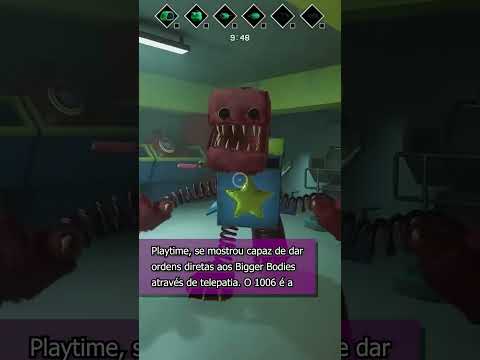 Por que os EXPERIMENTOS de Poppy Playtime nunca fugiram da fábrica?! Revelação e teoria! #shorts
