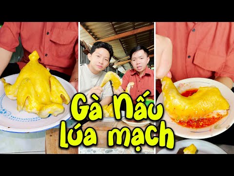 Gà Nấu Lúa Mạch Chấm Mắm Ớt Vừa Xem Vừa Thèm Nhỏ Rãi || BỉnhTV