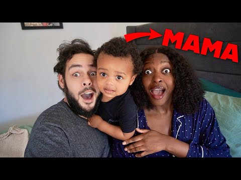 Our TODDLER is finally talking! (FRENCH & ENGLISH)