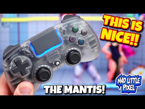 The BEST NEW PS4 Controller For PS5! (Retro Fighters Mantis Review)