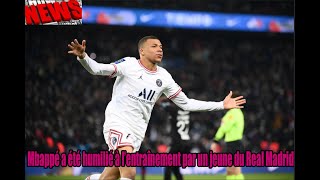 Mbappé a été humilié à l’entraînement par un jeune du Real Madrid