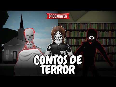 NOVOS CONTOS DE TERROR ASSUSTADORES / Brookhaven RP Roblox