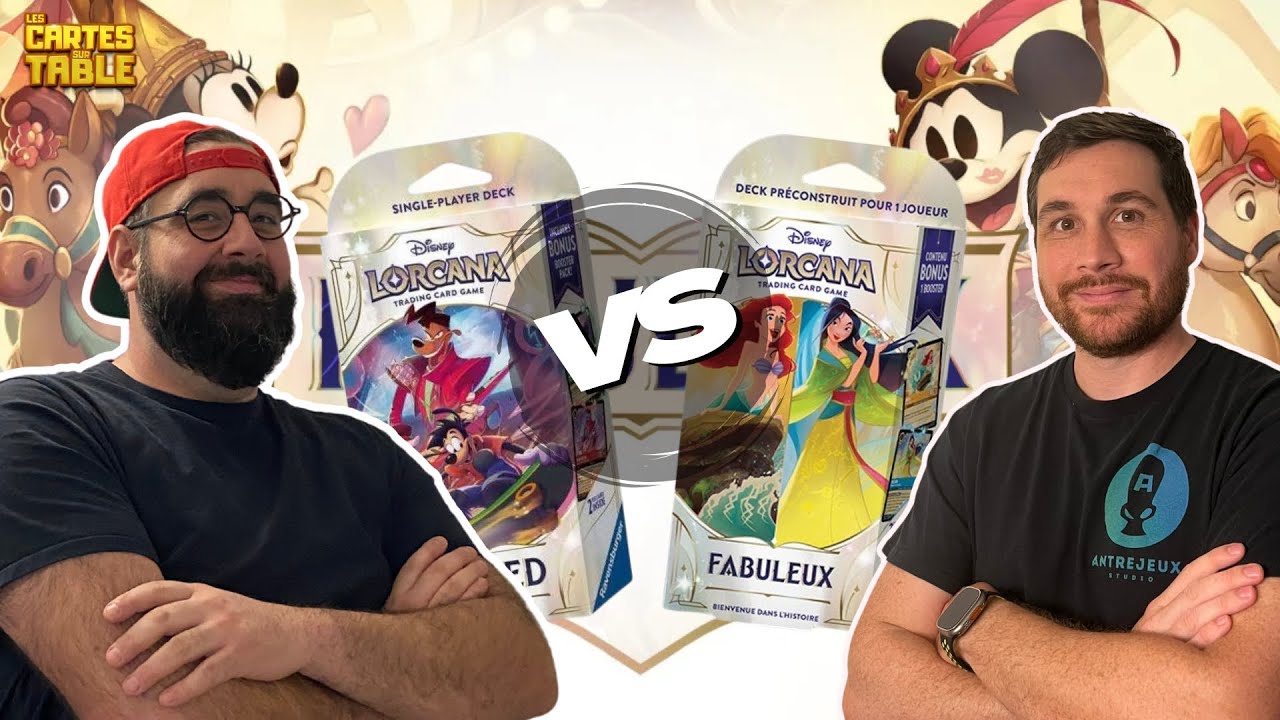 ON TEST LES NOUVEAUX STARTER DECKS FABULEUX! | LORCANA
