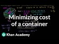 Optimization of a Rectangular Storage Container