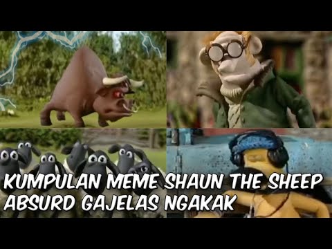 kumpulan shaun the sheep absurd gajelas ngakak 2025