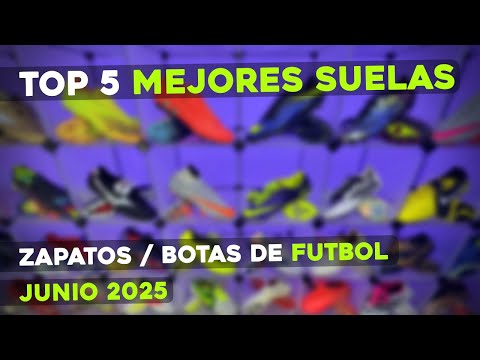 Estas son LAS MEJORES suelas para JUGAR FÚTBOL | JUNIO 2025