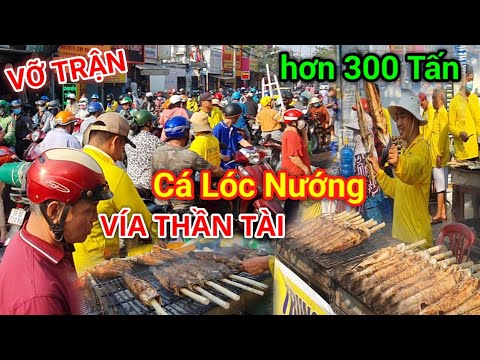 Vỡ Trận hơn 300 Tấn cá lóc nướng mía ngày Vía Thần Tài tại Sài Gòn kẹt cứng con đường Tân Kỳ Tân Quý