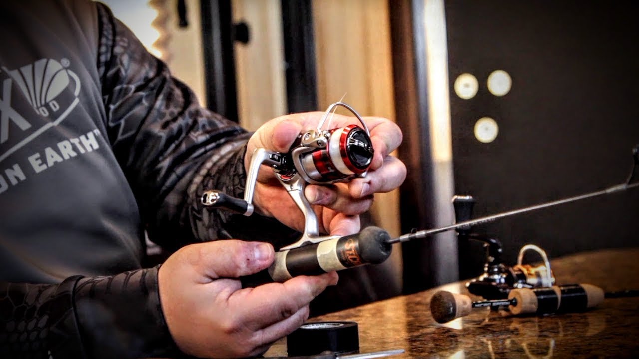 Tape your Ice Fishing Reels (Like a Pro)