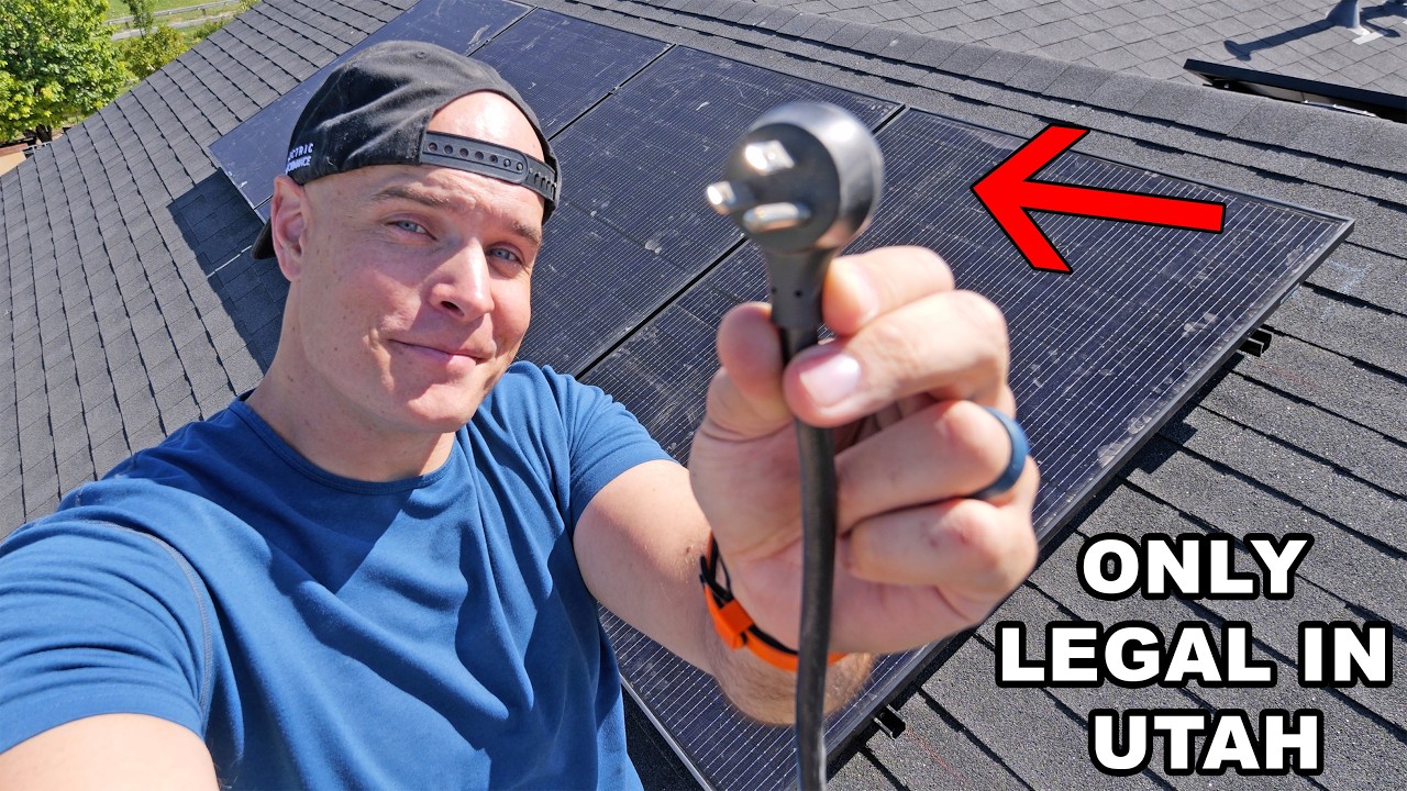 This Solar Panel is ILLEGAL (except in Utah)
