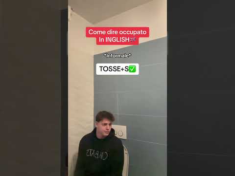 Come dire “occupato” in Inglish