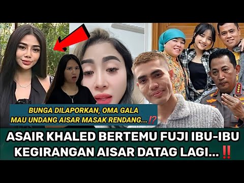 AISAR KHALED LAPORKAN BUNGA? IBU-IBU SENANG AISAR DATANG LAGI KE JAKARTA