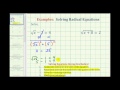 Understanding Radical Equations