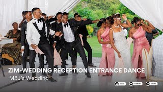 M&J 🇿🇼 Lit Reception Entrance Dance