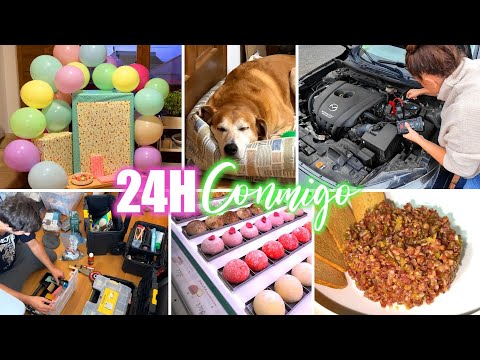 24H CONMIGO: Bajo a MADRID a preparar el CUMPLE DE ALFREDO hago STEAK TARTAR de fuet y BLACK FRIDAY