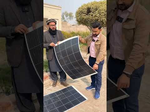 Flexible Unbreakable Solar Panels #FlexibleSolarPanels