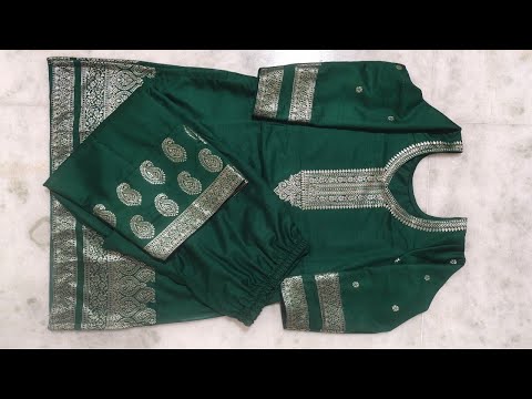 Woolen suit cutting and stitching/ winter suit cutting/ simple kameez