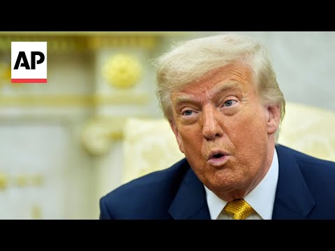 YouTube video thumbnail: Trump Says 'Stupid People' Are Falling for What He Calls Epstein 'Hoax'