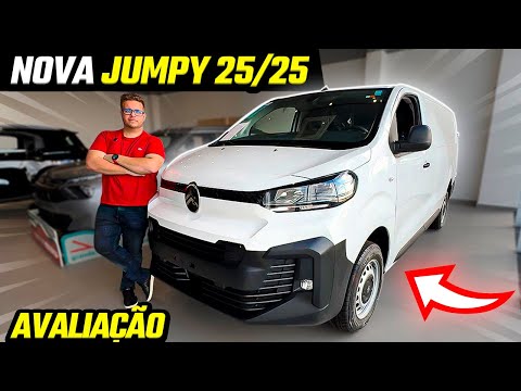 AVALIAÇÃO NOVA CITROEN JUMPY CARGO 2025/25 - AGORA COM NOVO MOTOR!