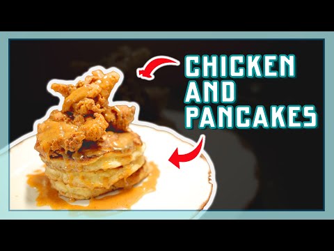 ONTBIJT, LUNCH OF DINER?! CHICKEN EN PANNENKOEKEN! | EtenmetNick | How to