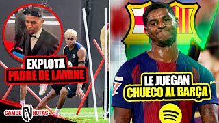 Lamine saca furia en entrenamiento y su padre explota💥| Le juegan chueco al Barça con Rashford