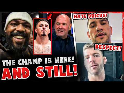 Jon Jones HUGE ANNOUNCEMENT! Dricus Du Plessis RESPONDS to Alex Pereira? Strickland & Adesanya