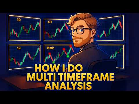 SIMPLE Multi Timeframe Analysis TradingView Setup (Trading Strategy Included)