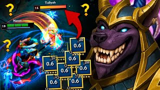 DESCOBRI A BUILD DO NASUS "Q" INFINITO E ISSO É ABSURDO, TÁ?