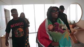 Rayvanny Touched Down In South Sudan