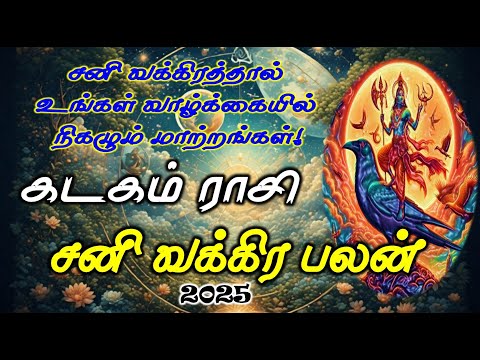 Kadagam | Sani Vakra Palan| கடகம் சனி வக்கிர பலன் | Sani Vakra Palan Cancer