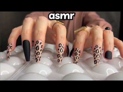 ASMR 🖤 Tapping Plastic Bubble Trays! * No Talking * ASMRVilla