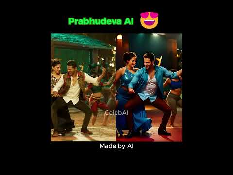 Prabhu deva vs AI 😎 || #hithalaka #prabhudeva
