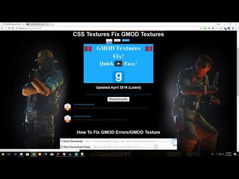 install css content for gmod mac