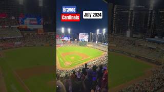 The Chop & Take Me Out To The Ballgame at Truist Park | Braves-Cardinals | July 2024