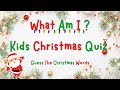 Christmas Vocabulary Challenge: What Am I?