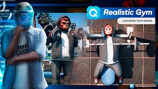 Quasar Realistic Gym for FiveM | Train strength & stamina with full immersion