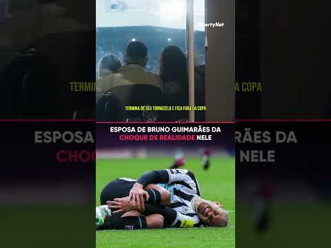 BRUNO GUIMARÃES TOMA FECHO DA ESPOSA ANTES DA COPA DO MUNDO!!