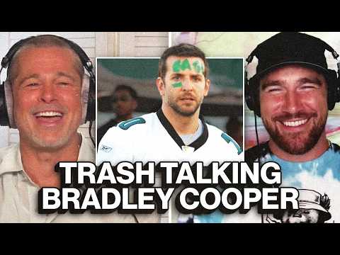 "We didn't talk for 2 months"- Chiefs fan Brad Pitt admits he LOVES trolling Bradley Cooper's Eagles