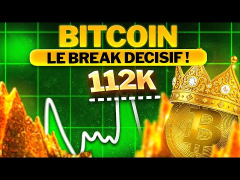 BITCOIN : LE BREAK QUI PEUT TOUT CHANGER !?