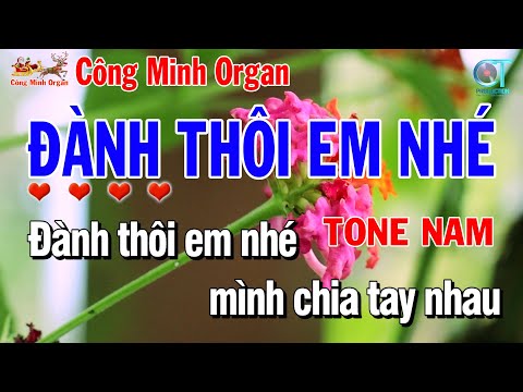 Đành Thôi Em Nhé Đan Nguyên – Karaoke Nhạc Trẻ Hải Ngoại