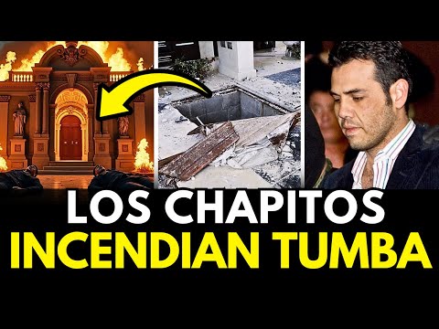 Por Esto Los CHAPITOS Incendian la TUMBA del Hijo de 'El Vicentillo' | Una Amenaza Directa