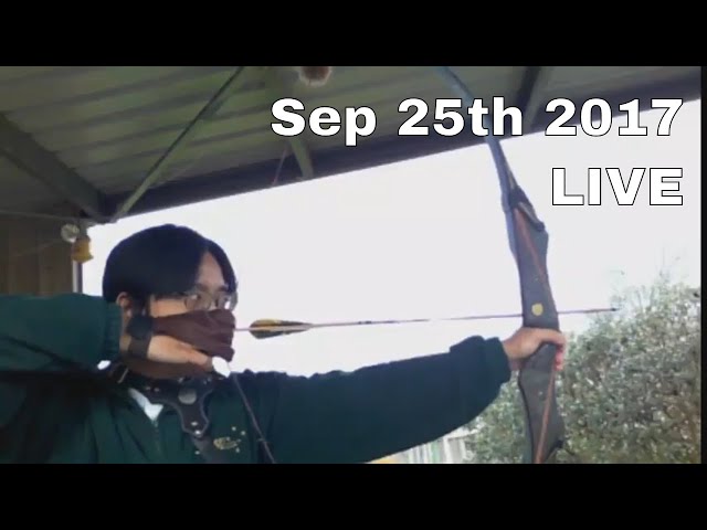 Test Livestream | NU Archery Practice 25 Sep 2017