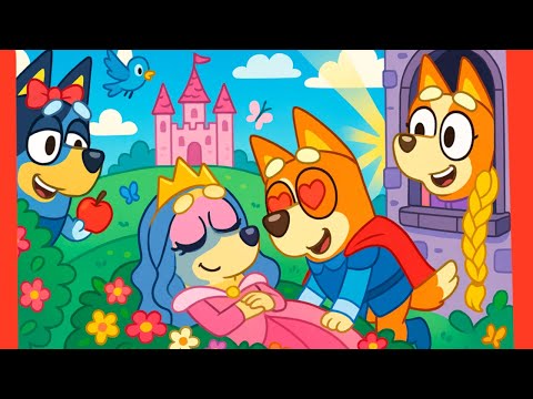 CUENTOS CLASICOS BLUEY de PRINCESAS disney