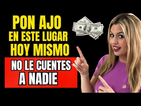 OCULTA 1 AJO en ESTE Lugar y Despídete de la POBREZA - Sabiduría Budista