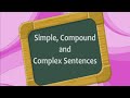 Identifying Simple, Compound, and Complex Sentences